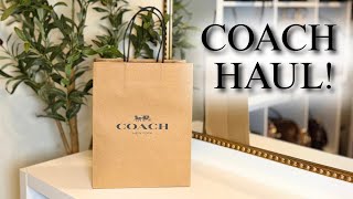 Unexpected COACH HAUL! What Did I Pick Up?