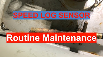 Speed Log Sensor(Electro-Magnetic) Maintenance