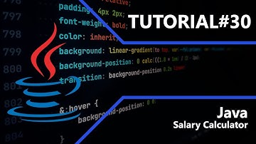 Java | Salary Calculator | Tutorial #30