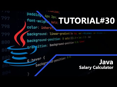 Java | Salary Calculator | Tutorial #30
