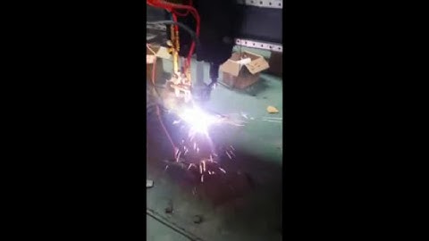 Ground type cnc plasma cutting machine