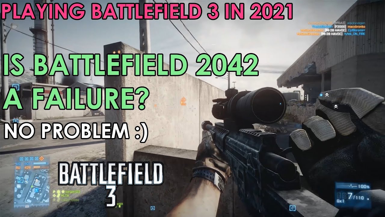 Playing BATTLEFIELD 3 in 2021