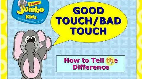 Good touch and bad touch related to ch.22 the world in my home EVS-IV NCERT