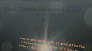 Training on How to Work with Interpreters