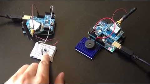 Timbre inalámbrico Arduino y xbee