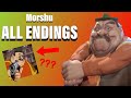 MORSHU - ALL 7 ENDINGS + SECRET ENDING (RTX ON)