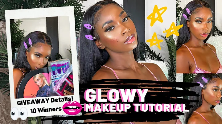 GLOWY EVERYDAY MAKEUP TUTORIAL + HUGE GIVEAWAY | B...
