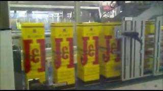 Laner for glass bottles and cartons