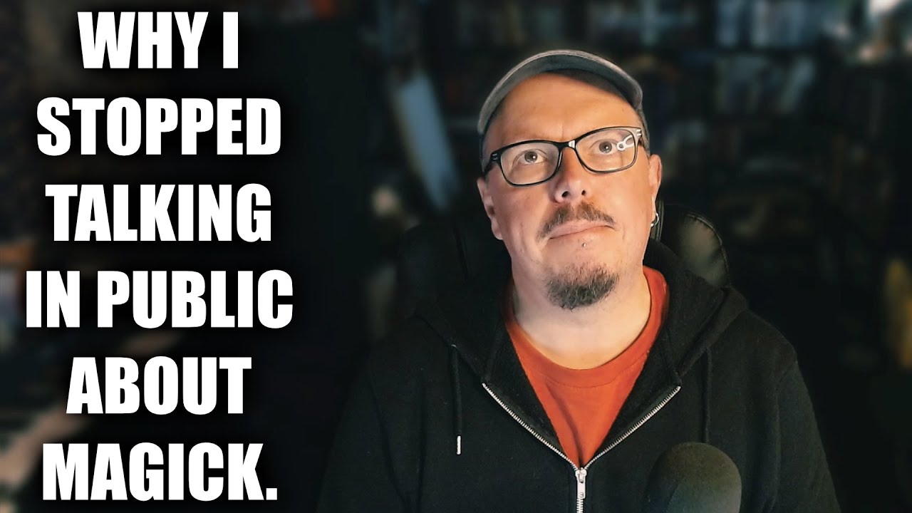 Why I Stopped Talking In Public About Magick!