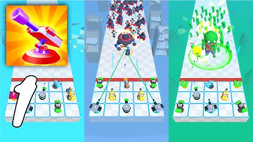 Merge Shooting Tower Gameplay Walkthrough #1 (Android, IOS)