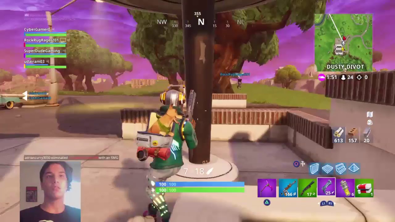 Ultimate Collab Fortnite Battle Royale W Cyber Gamer - fortnite battle royale w cyber gamer ultimategamingftw rockrugrager201