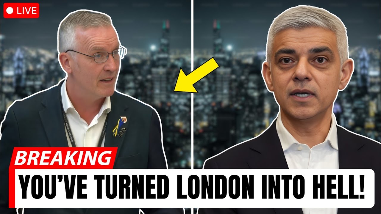 Gareth Roberts Tears Into Sadiq Khan in London Assembly, Slams Him as a Danger to Londoners