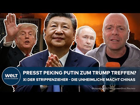 UKRAINE-KRIEG: Selenskyj perlt an Putin ab - Jetzt will China ein Treffen mit Trump organisieren