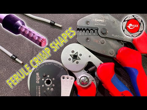 Video: Tool. Crimping pliers rau ferrules