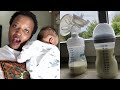 VLOG | VISITING ONE OF MY SUBSCRIBERS AND HER NEWBORN | PUMPING BREASTMILK | DITL | SAHM | MOM VLOG