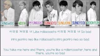 Infinite - Bad [Eng/Rom/Han] Picture   Color Coded HD