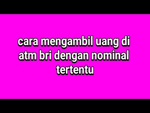 Video: Apa itu nominal tertentu?