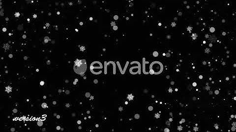 Snow Flakes | Motion Graphics - Envato elements