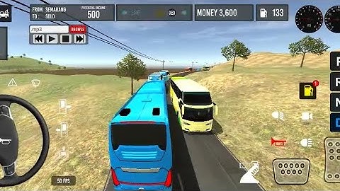 IBDB Bus simulator | 2022 Indonesia Bus simulator 3d studio Gameplay Android, iOS #bussimulator3d