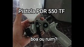 pistola PDR PRO 550 TF,  testes.