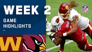 Washington Football Team vs. Cardinals Week 2 Highlights | NFL 2020