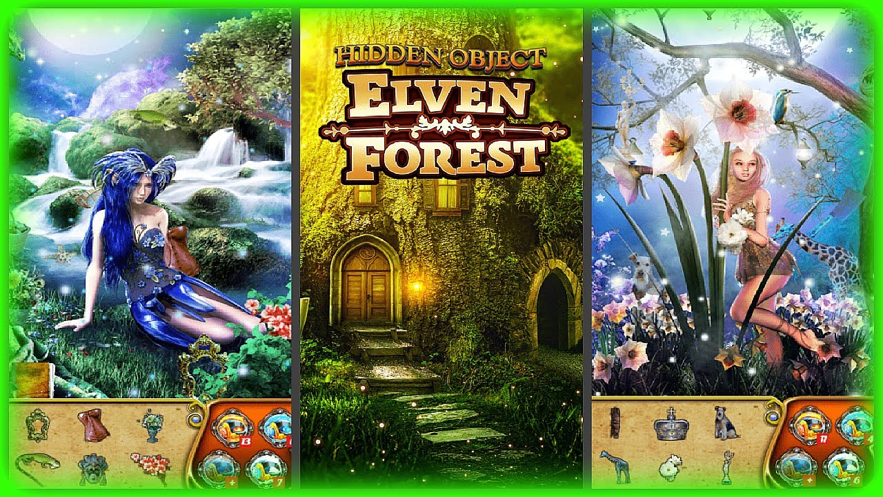 Hidden Object Elven Forest Search & Find (Gameplay Android) YouTube