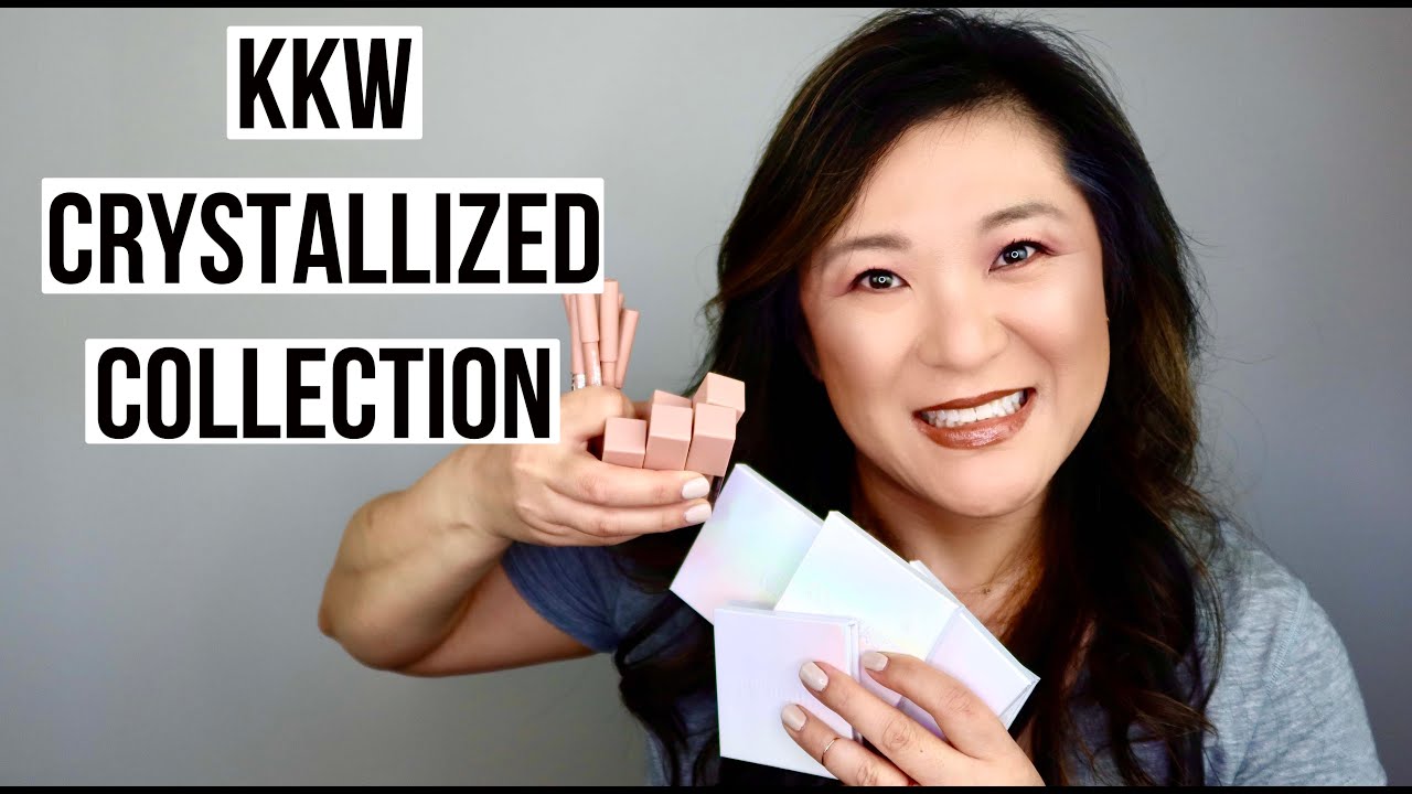 NEW KKW CRYSTALLIZED COLLECTION | EYESHADOW PALETTE, BLUSH DUOS, LIP LINERS AND LIP GLOSSES