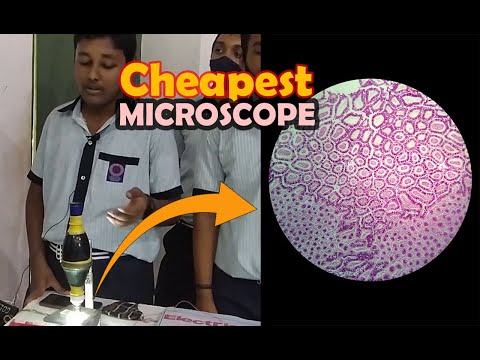 Cheapest Microscope |Science Exhibition |  Homemade Microscope | Studylight