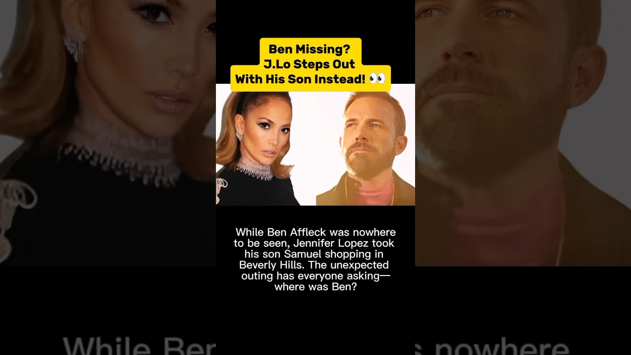 No Ben? J.Lo Steps Out With Samuel in Beverly Hills 👀 