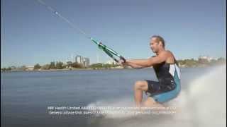HBF Home Insurance: Brendan Paige Barefoot Water Ski