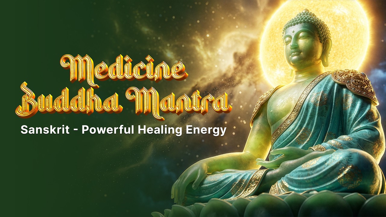 MEDICINE BUDDHA MANTRA (Sanskrit) - Powerful Healing Energy | Thần Chú Phật Dược Sư Uy Nghiêm