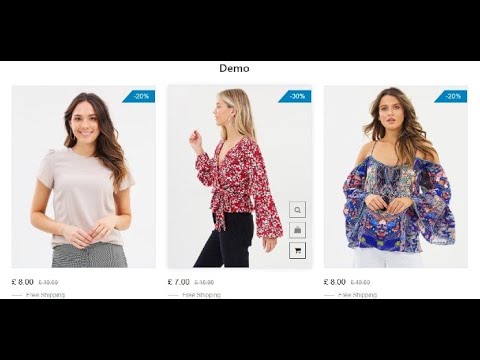 Bootstrap   Product Shopping CSS Hover Effect