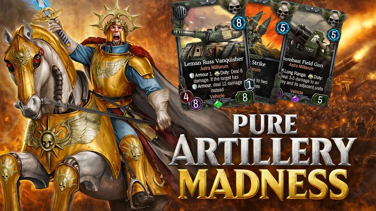 Аркадийская доктрина артиллерии Леонтуса! [Стычка] || Warhammer 40,000: Warpforge