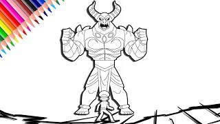 Little Singham Coloring Pages | Little Singham VS Kaal Coloring With Digital Crayons screenshot 5