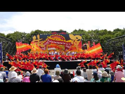 04 4K 神戸学生よさこいチーム湊 こいや祭り2017 大阪城公園 太陽の広場会場