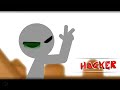 Counter strike stickman animation cut the hacker