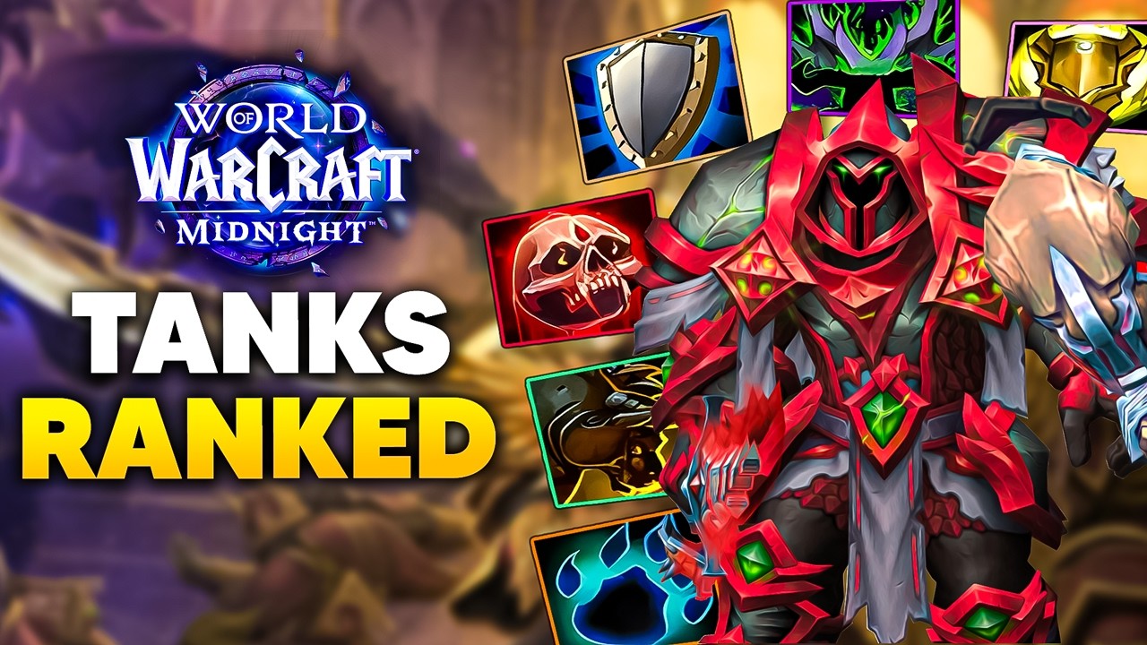 Рейтинг танков в полночь после запуска | Лучшие специализации танков в M+ и рейдах