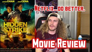 Hidden Strike movie review // Jackie Chan, John Cena // Netflix Original