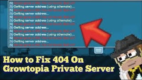 How To Fix 404 Eror İn Private Server