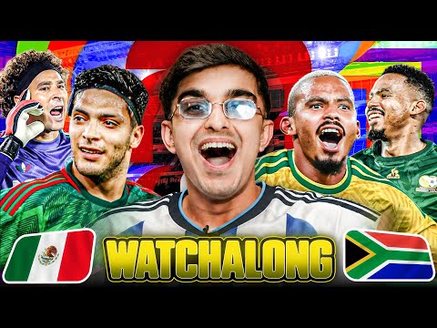 MEXICO VS SOUTH AFRICA | FIFA WORLD CUP LIVE REACTION!