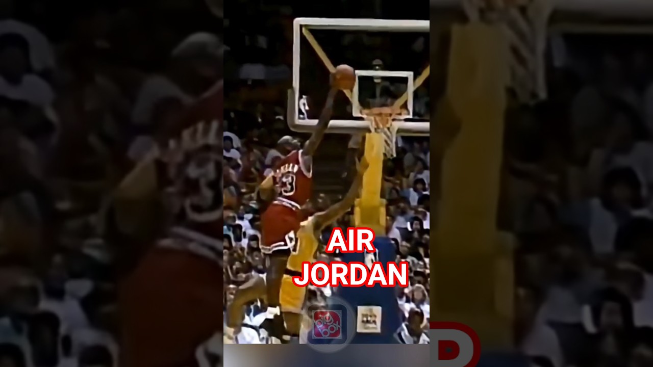 MICHAEL JORDAN Dunks On Sam Perkins (1991 NBA Finals) 😱😳 