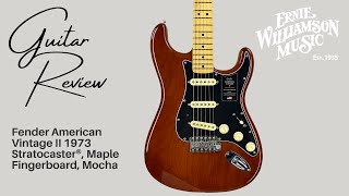 Video thumbnail of "Even better than the original! The Fender American Vintage II '73 Stratocaster"