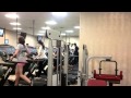 Harry styles on the treadmill