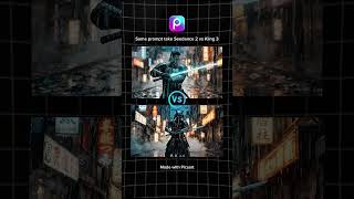 Made with Picsart seedance vs kling ai video generation ✨ #picsart #creativehacks #creative #shorts