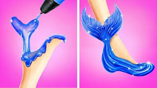 Barbie Lost her Shoes | From Barbie Doll to Fairy Doll Makeover by Jelly DO Challenge