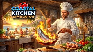 Coastal Kitchen Simulator JE CUISINE DU SAUMON COMME UN CHEF ÉTOILÉ ! ⭐🔥 screenshot 1