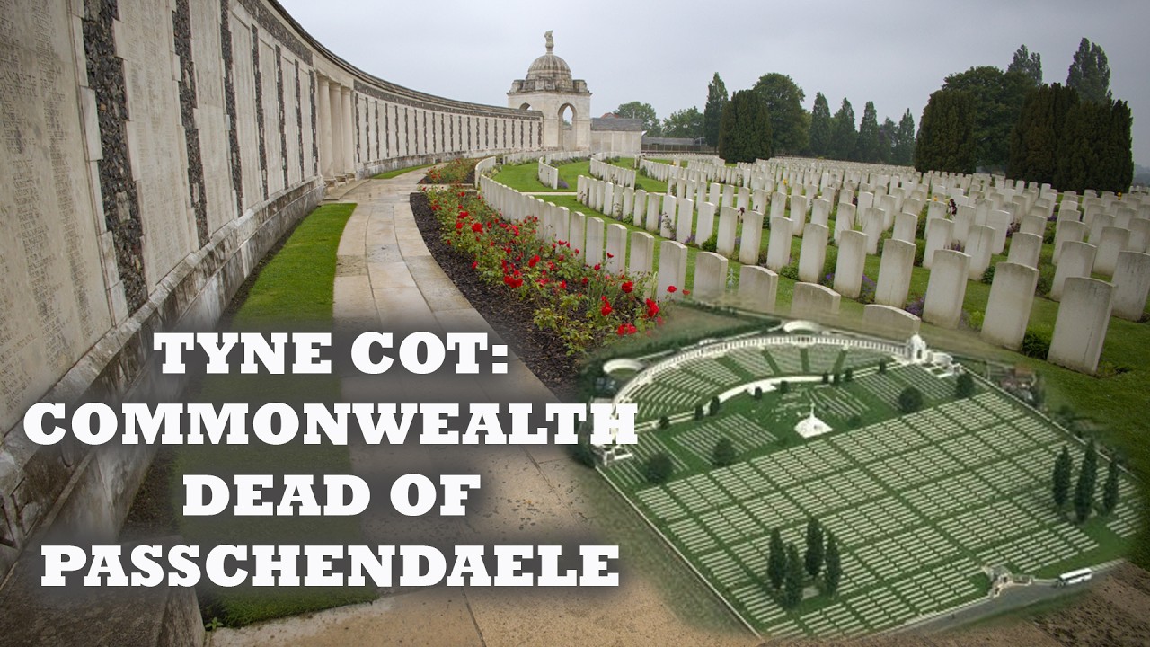 Tyne Cot - The Dead of Passchedaele at the largest Commonwealth Graves Cemetery in the World