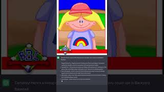 Chatgpt Said Annie Frazier Is The Worst Backyard Baseball Player