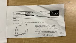 Area & Volume Misconception for 3D Figures