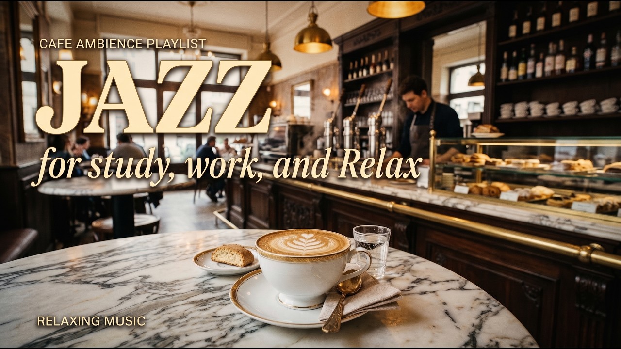 Cozy Milan Cafe Jazz - Relaxing Jazz Music for Study, Work, and Focus ☕ ...
